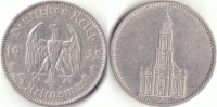 5 Reichsmark 1935  Deutsches Reich Garnisonkirche A